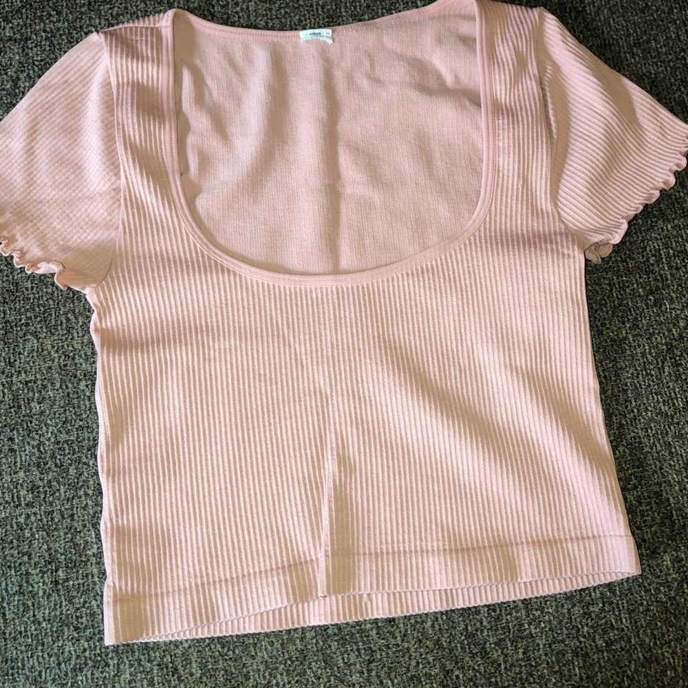Fitted crop top